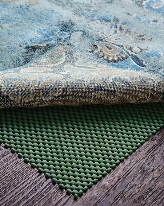 Veken Runner Rug Pad Gripper for Hardwood Floors, Non Slip 2x6 Ft Dark Green Rug Pads for Area Rugs, Thick Rug Grippers for Tile Floors, Under Carpet Anti Skid Mat, Keep Your Rugs Safe and in Place