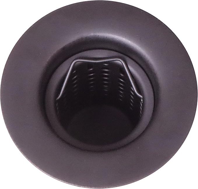 Westbrass D218-12 Junior Bar and Laundry Sink Drain Assembly with Removable Strainer Basket, Oil Rubbed Bronze