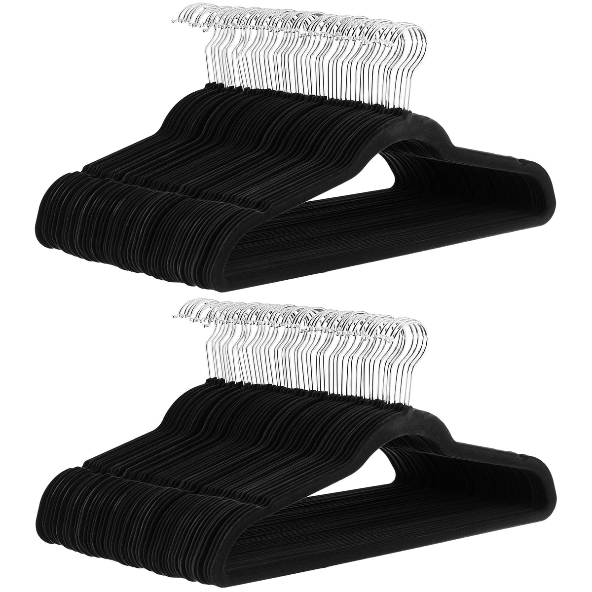 Amazon Basics Slim Velvet Non-Slip Space Saving Suit Clothes - Image 1