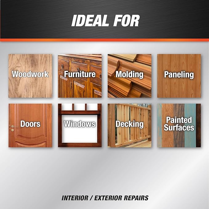 DAP Plastic Wood All Purpose Latex Wood Filler, Walnut, 6 Oz (7079800584)