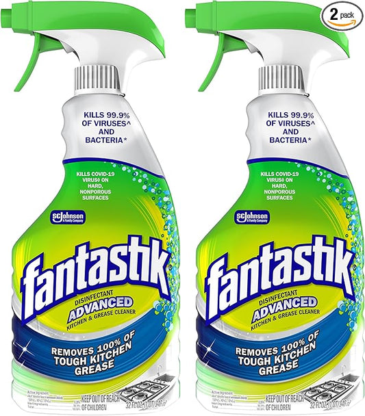 Fantastik Advanced Kitchen and Grease Cleaner 32 fl oz (Pack of 2)