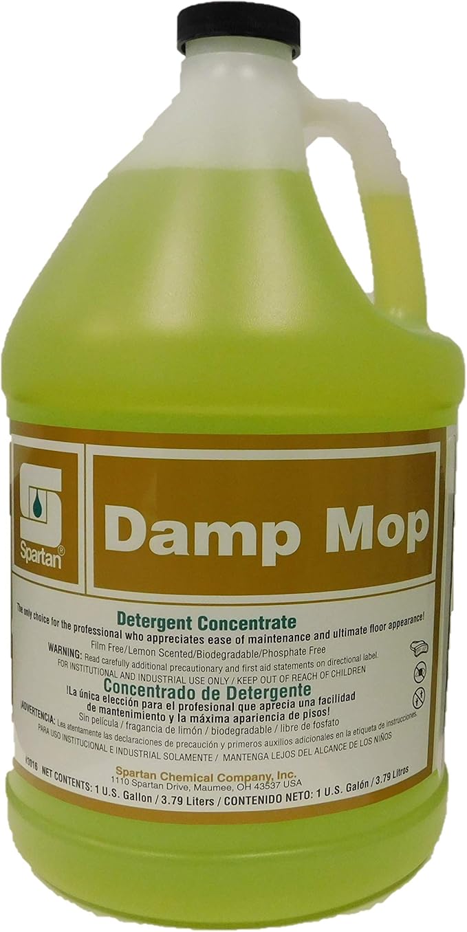 1 Gallon Spartan Damp Mop Cleaner - 4 per case