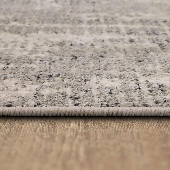 Mohawk Home Billingsley Modern Abstract Beige 2' 1" x 5' Area Rug Perfect for Kitchen, Living Room, Dining Room