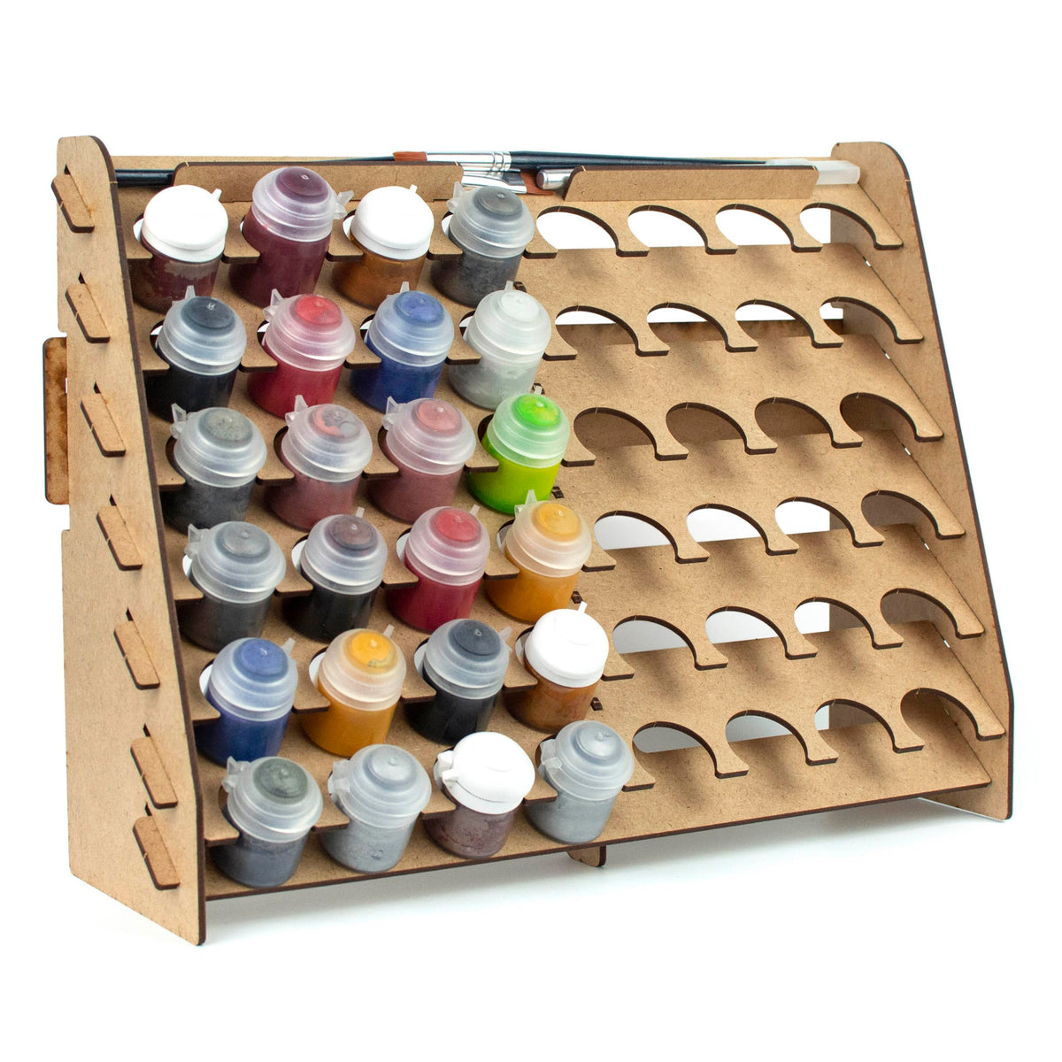 Wall Paint Rack Organizer for Miniatures & Modeling - Image 1