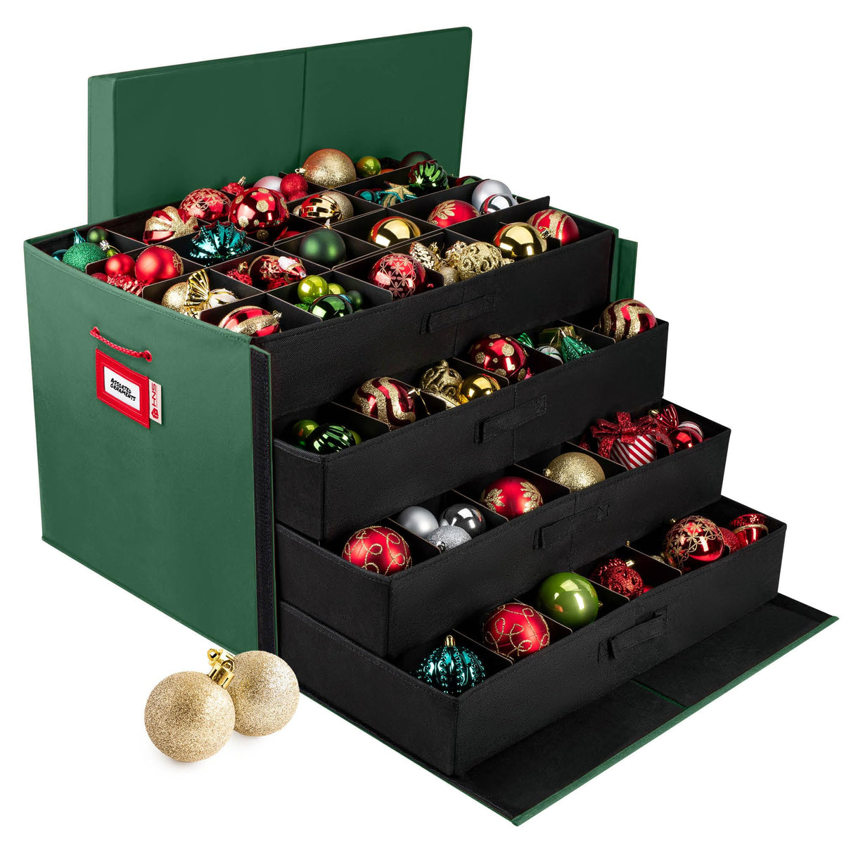 HOLDN’ STORAGE Christmas Ornament Storage Box | Home Organization - Image 1
