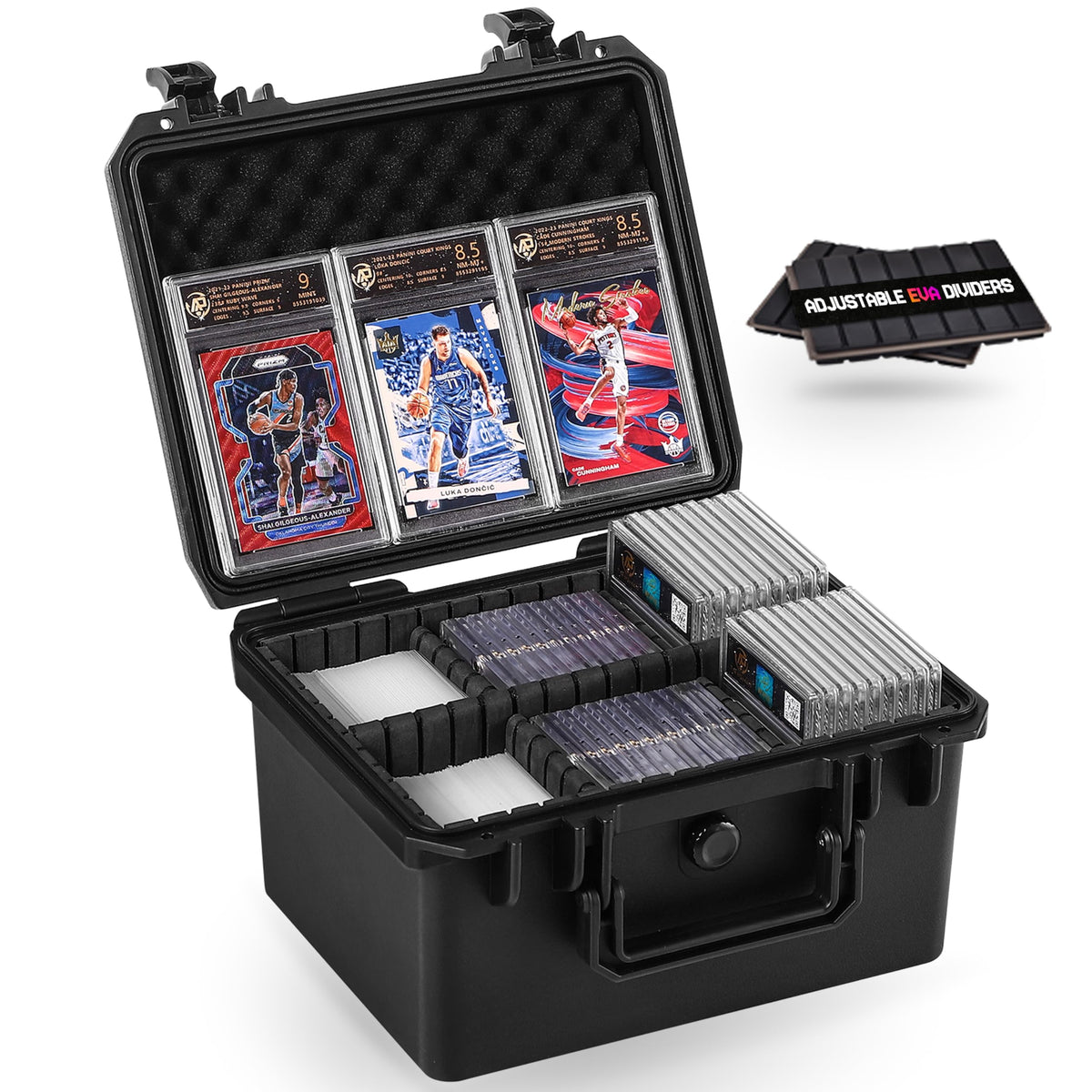 Hard Card Case for Sport Trading Graded Card Box 3"x4" 35pt Top - Image 1