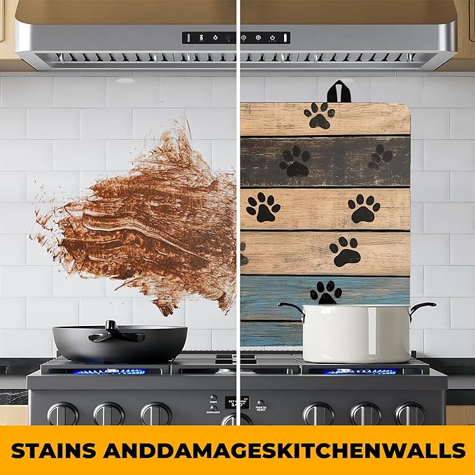 Stove Top Cover Retro Flower Gas Stove Top Cover for Home Decoration Kitchen Pad Non-Stick Washable Cooktop Covers Countertop Protector Keep Stove Clean 28"x20" (Texture-1)