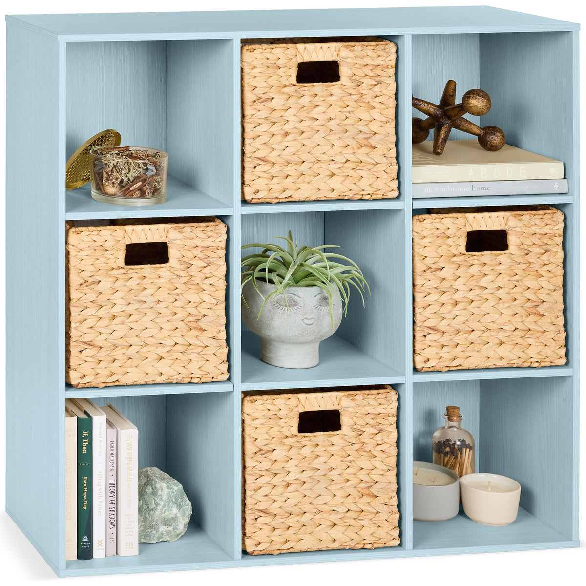 Best Choice Products Kids Bookcase 9-Cube Storage | Home Organization - Image 1