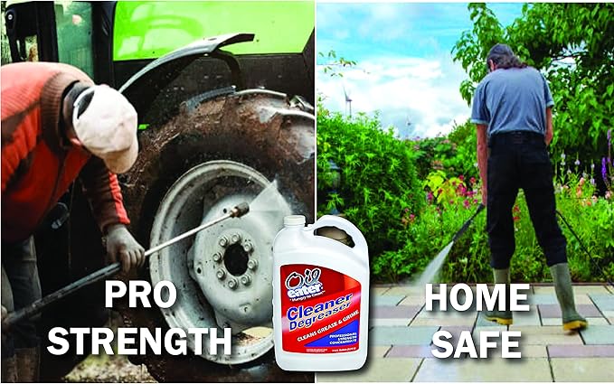 Oil Eater Original 1 Gallon Cleaner, Degreaser - Dissolve Grease Oil and Heavy-Duty Stains – Professional Strength