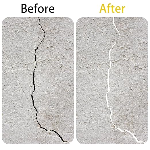 Backer Rod 1/4 Inch, 16.4' EPDM Rubber Caulk Saver Backer Rod Foam Strip Rope Seal for Concrete Joints, Wall Cracks, Driveway and Joint Fillers(White, 16.4')