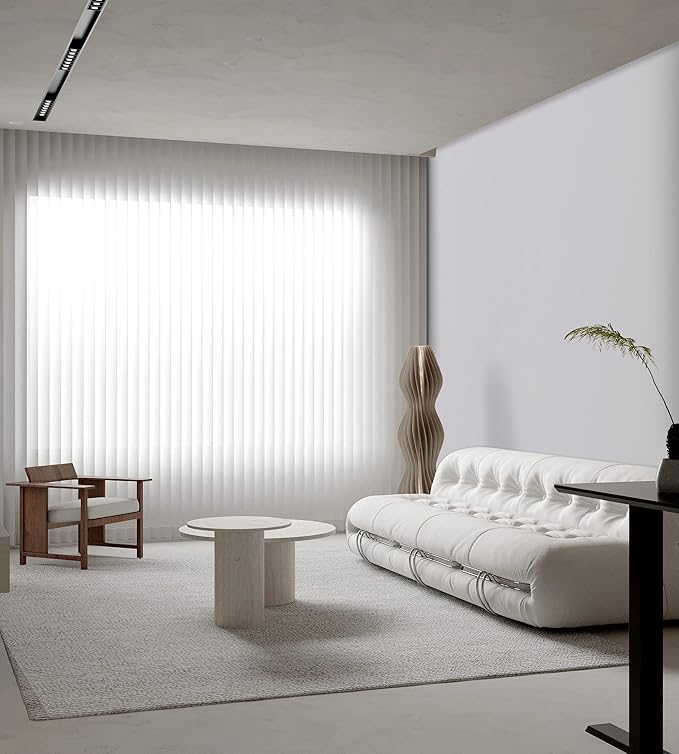 White Contact Paper - 15.7 x 500 Inch Peel and Stick Wallpaper, Matte White Wallpaper, Self Adhesive and Removable Decorative Contact Paper for Cabinets,Stand Liner, Table and Door Makeover Decor