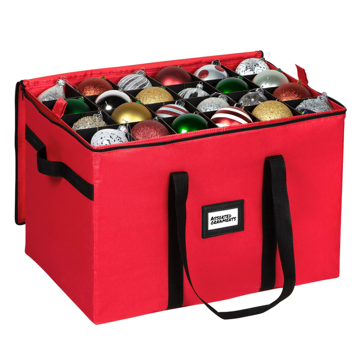 HOLDN’ STORAGE Christmas Ornament Storage Container,Box - Image 1