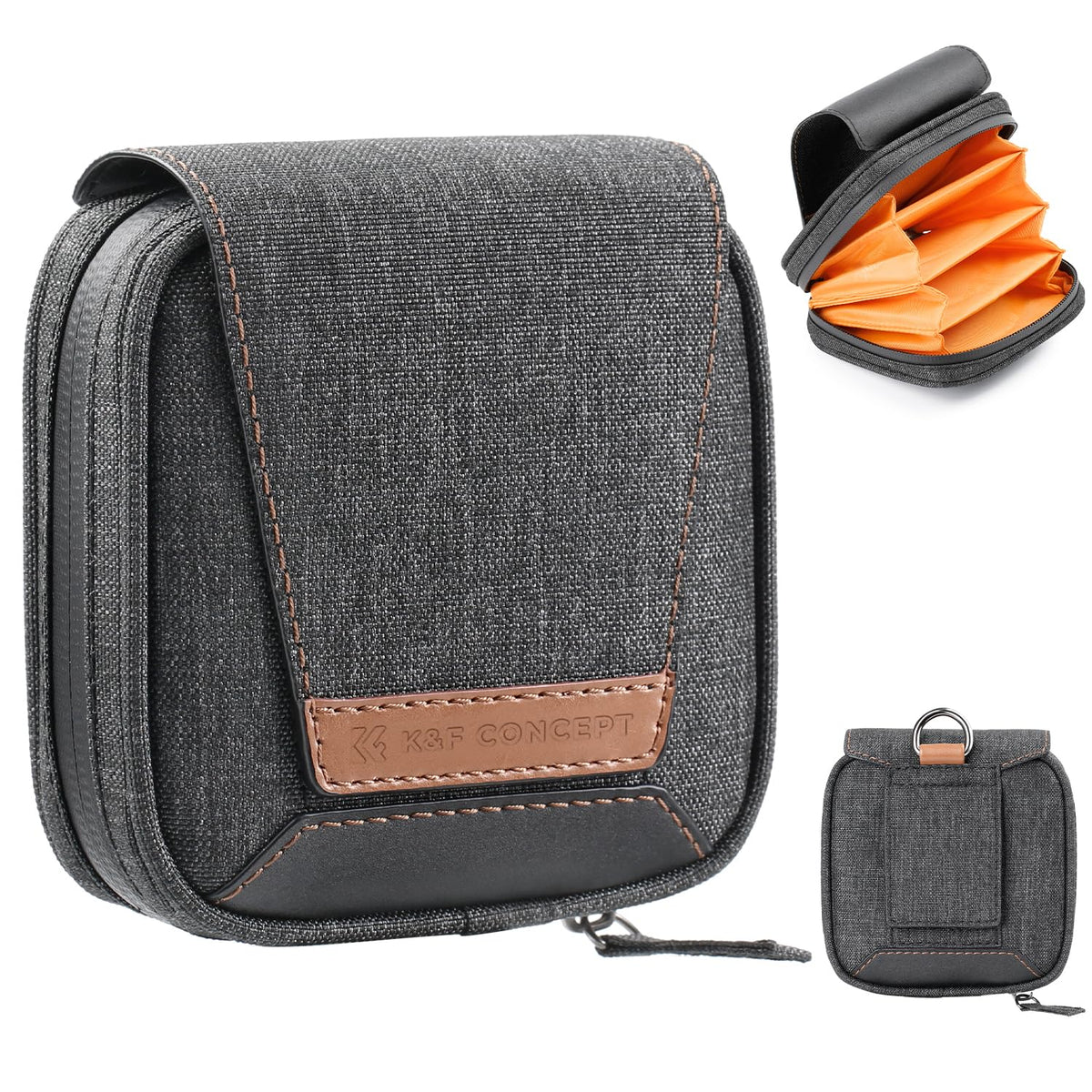 K&F CONCEPT 4 in 1 Basic Model Lens Filter Pouch Up to 95mm - Image 1