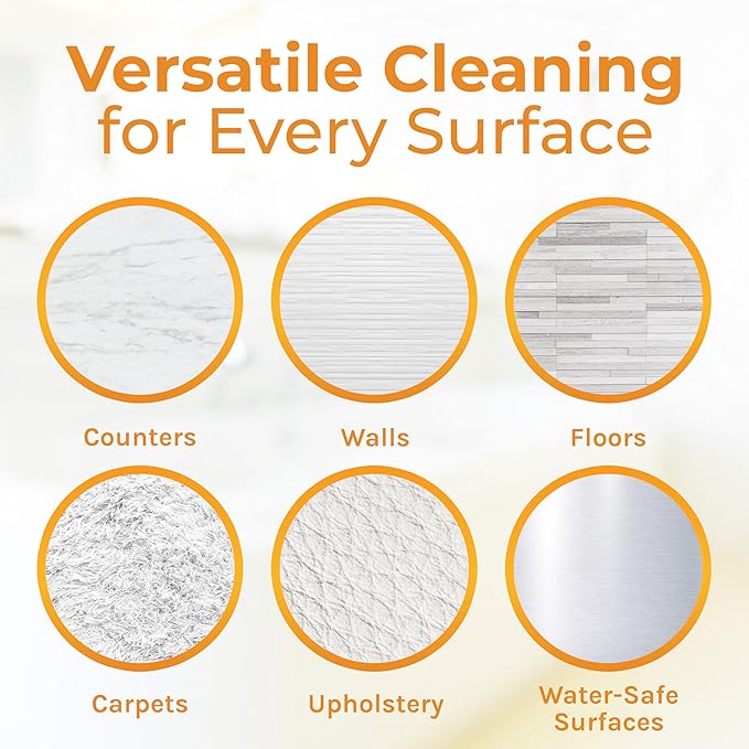 Hygea Natural Citrus Sparkle Chemical-Free Heavy Duty Degreaser & All Purpose Cleaner-Pure Citrus Extracts & Natural D-limonene-Removes Grease, Dirt & Grime (24oz Spray & 128oz of Concentrated Gallon)