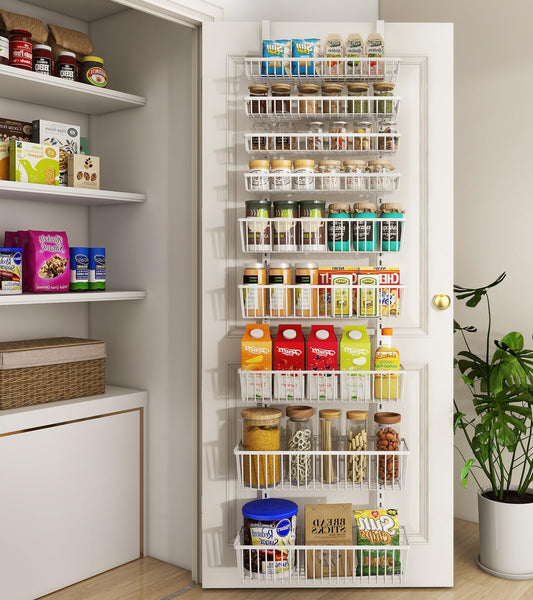 9-Tier Over-the-Door Pantry Organizer - Image 1