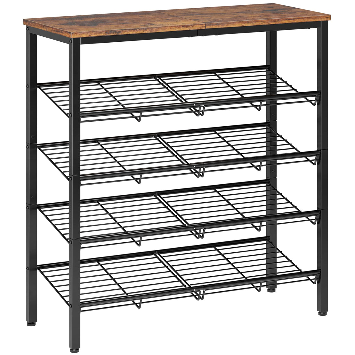 Nunsino Shoe Rack for Closet,5 Tier Shoe Organizer for Entryway - Image 1