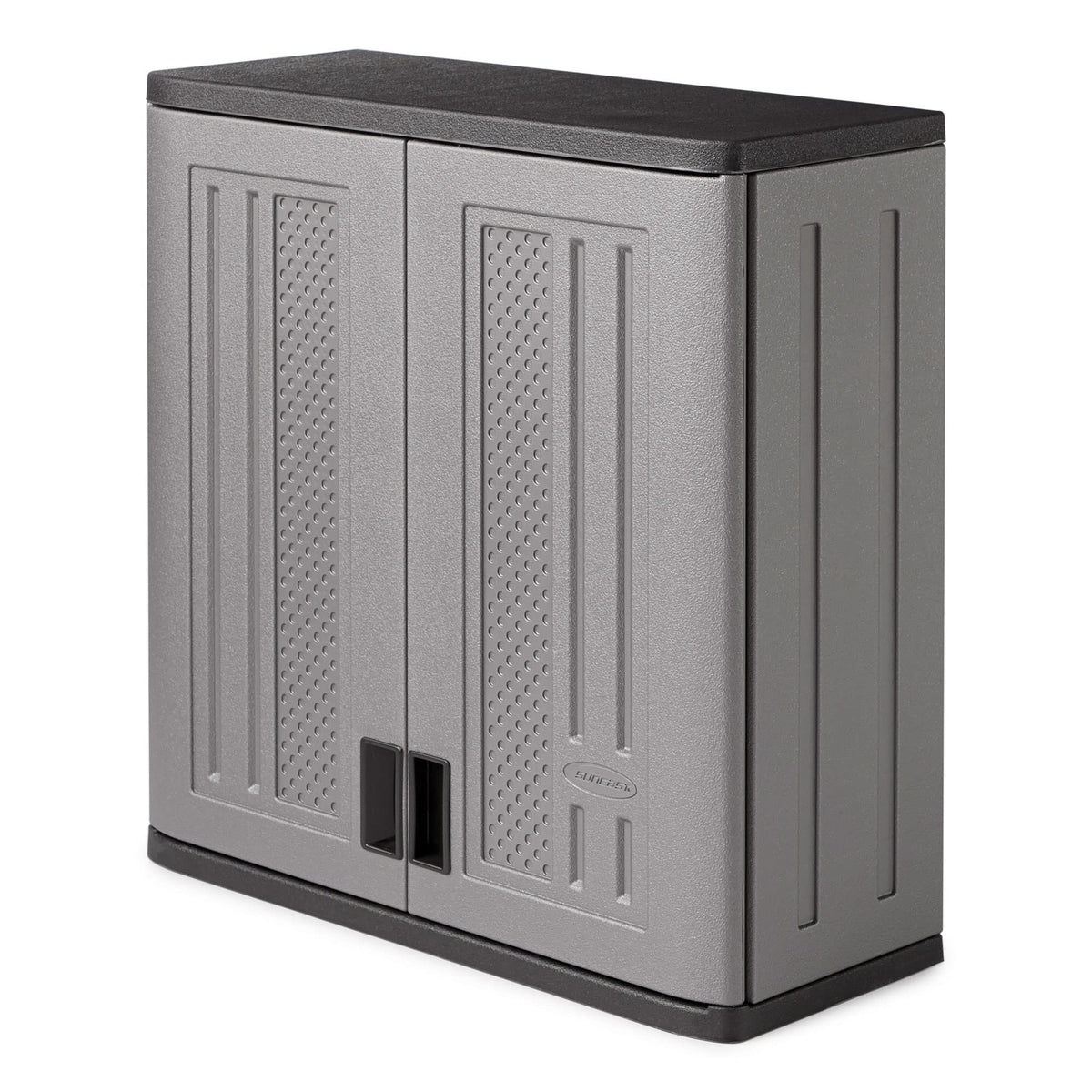 Suncast 4 Cu. Ft Wall Mounted Garage Cabinet Storage - Image 1
