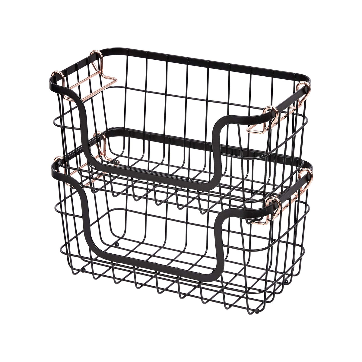 Amazon Basics Stackable Metal Wire Rectangular Stora | All Products - Image 1