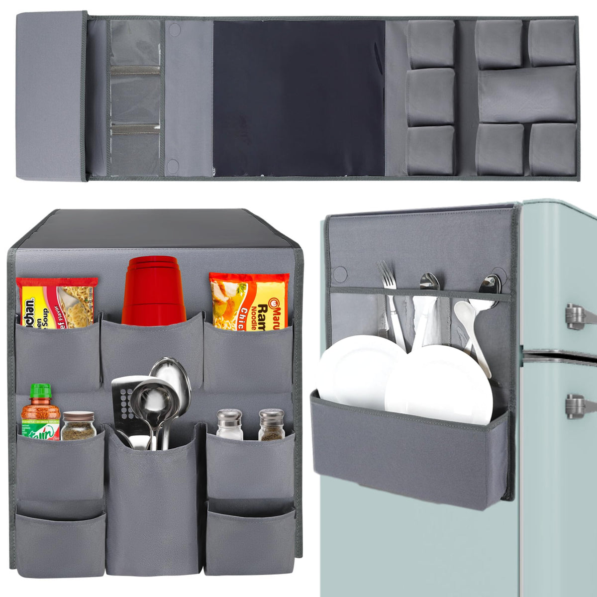 Mini Fridge Organizers and Storage - College Dorms Must Haves - Image 1