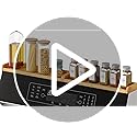 SpaceAid 30" Wide Kitchen Shelf Organizer for Stove, - Image 8