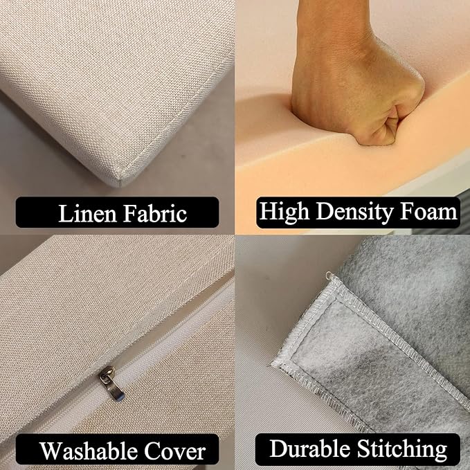 SAMTY Bed Filler for headboard Space Gap Filler Bolster Pillow Stopper for Sofa Crack Filler Between Headboard and Mattress Full Size