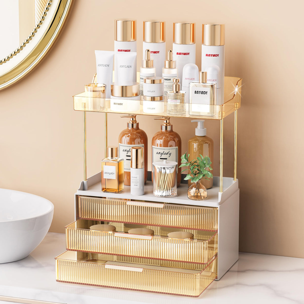 Anylady Bathroom Organizers and Storage, Makeup Orga | All Products - Image 1