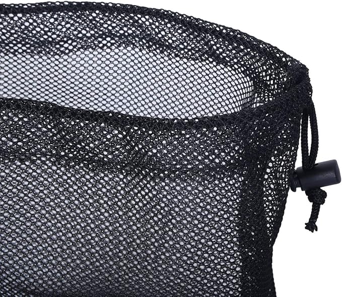 iBasingo 5pcs Nylon Mesh Bag Stuff Sack Golfball Pot Outdoor M-BVP02