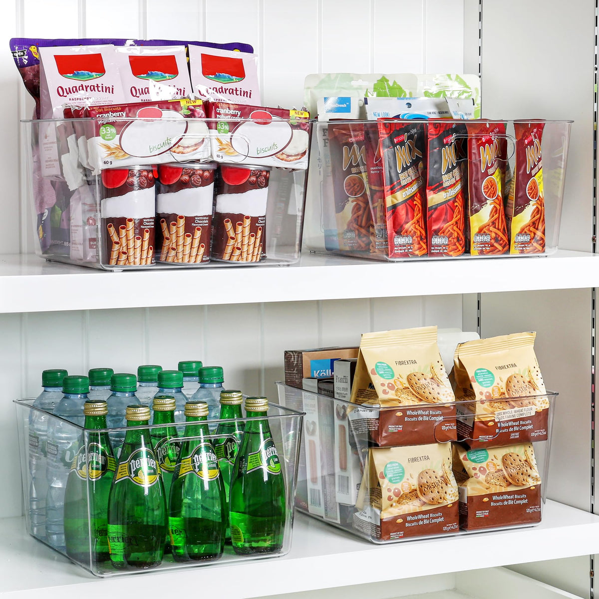 YouCopia ShelfBin Packet Organizer, 4-Tier Stairstep | All Products - Image 122