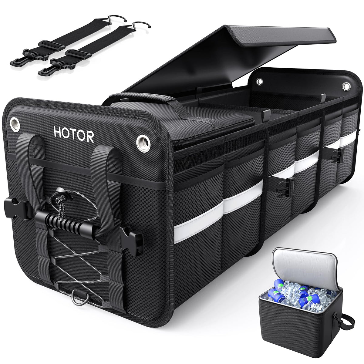 HOTOR Trunk Organizer - Car Organizer and Storage | Home Organization - Image 1