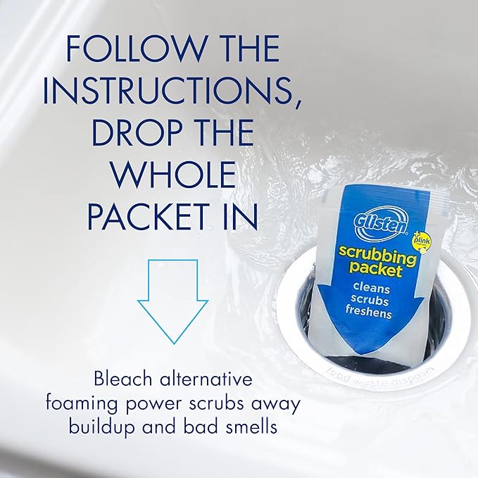 Summit Brands DP06N-PB Disposer Care Garbage Disposal Cleaner