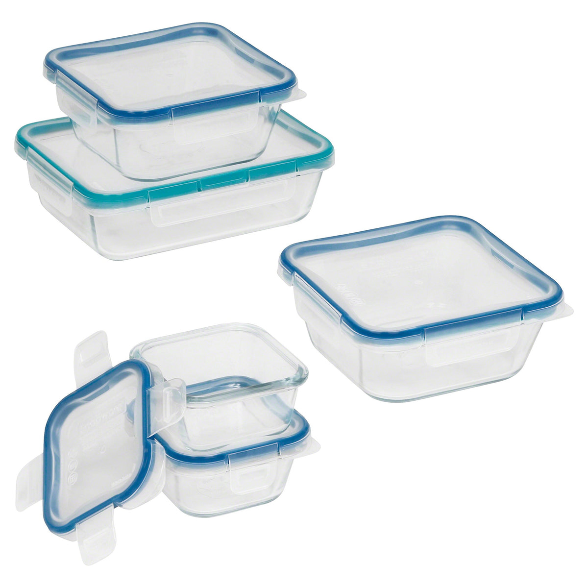 Snapware 10-Piece Total Solution Food Storage Set, Glass - Image 1
