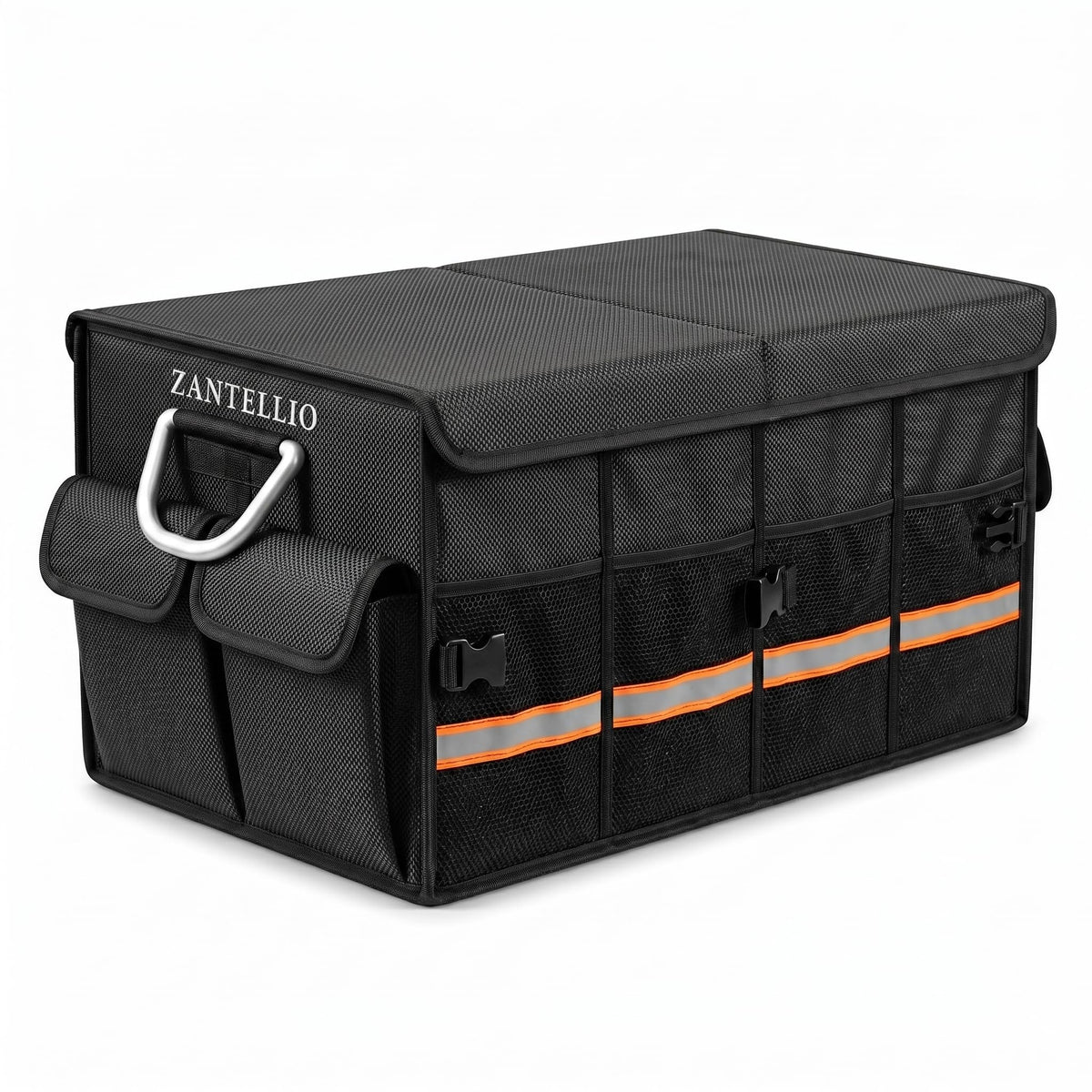 Heavy Duty Car Trunk Organizer with Lid, Collapsible SUV - Image 1