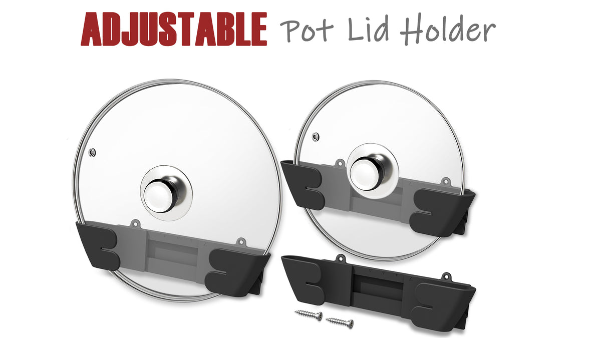 Adjustable Universal Pot Lid Holder Organizer for Cabinet - Image 8