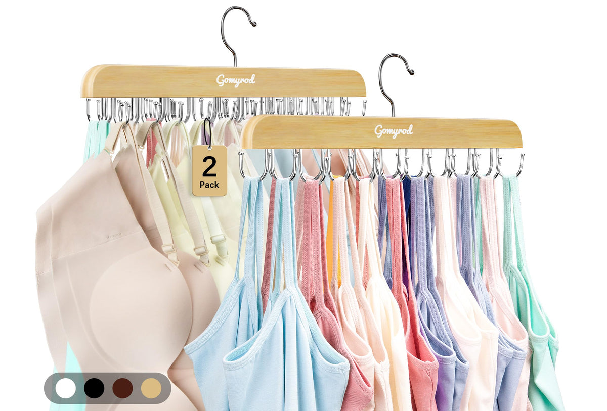 Gomyrod Tank Top Hanger, 2 Pack w/40 Hooks Bra Hange | All Products - Image 1