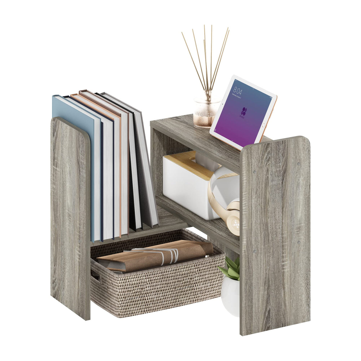 Furinno CLASSIC Desk Organizers and Hutch, Open Shel | All Products - Image 1