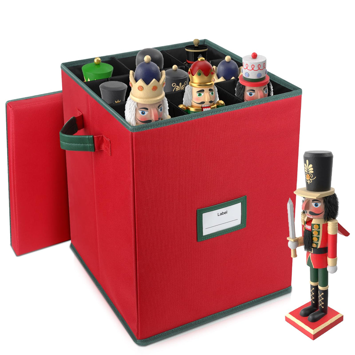 Christmas Nutcracker and Figurine Collectible Storage - Image 1