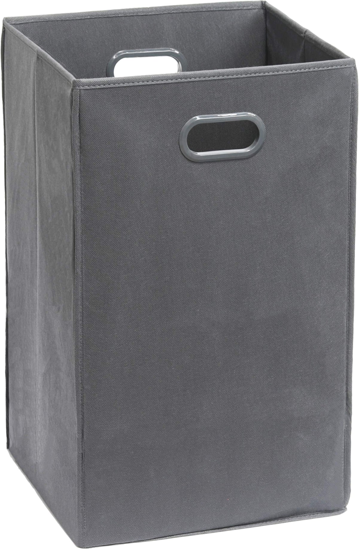 Simple Houseware Foldable Closet Laundry Hamper Basket, Dark Grey - Image 1