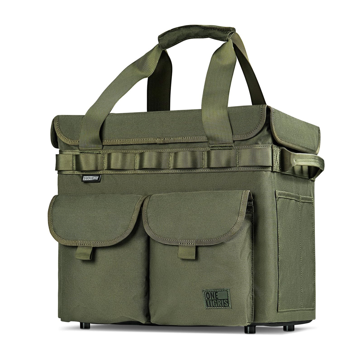 ONETIGRIS Camping Storage Bag with Lid, 25L Collapsible - Image 1