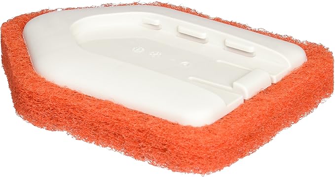 OXO 12166000 Good Grips Extendable Tub & Tile Brush & Good Grips Tub and Tile Scrubber Refill,Orange,