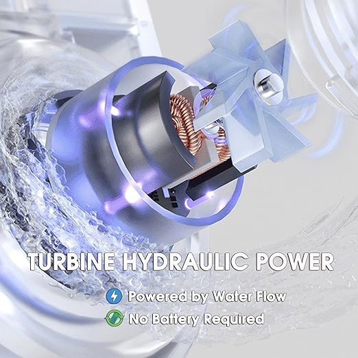Combo Eurolife Faucet Mount Water Filter EL-LS-A13, LED Sink Water Filter with UV Light and Real Time Filter Life Indicator, Carbon Filter 8 Level fine Filtration, Extra More 2 Carbon Filter Included