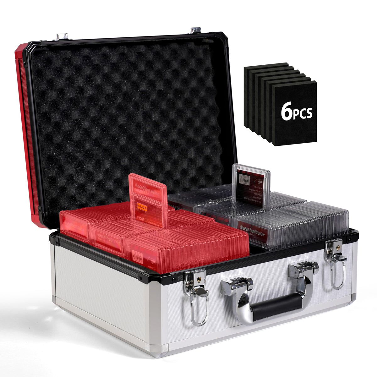 EcoVibe Trading Card Storage Box for 3" x 4" 35pt | Home Organization - Image 1