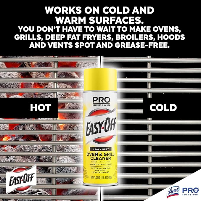 Easy off Heavy Duty Oven and Grill Cleaner, 48 Ounce