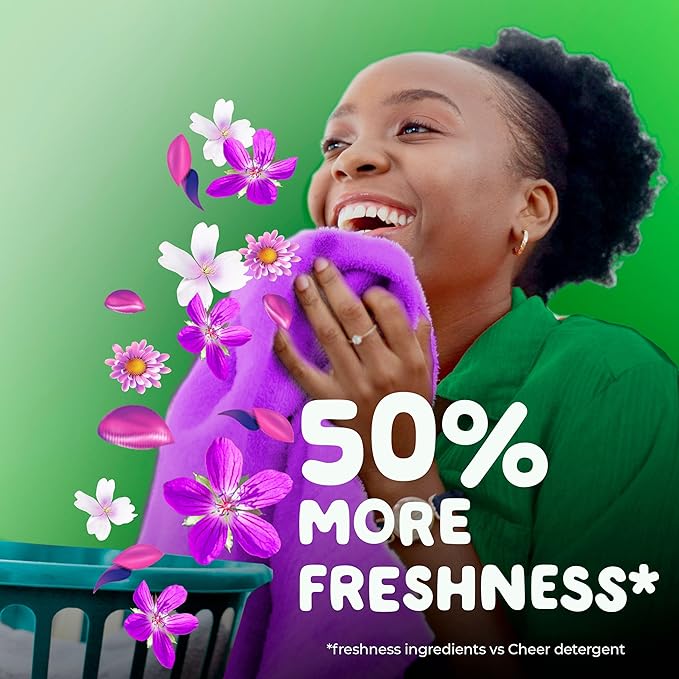 Gain Flings Laundry Detergent Pacs, 60 Count, Moonlight Breeze Scent, with Odor Defense, concentrated laundry soap pacs