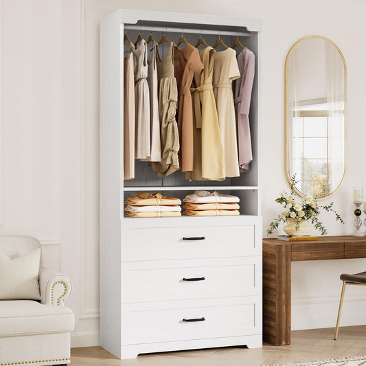 IRONCK Freestanding Closet System with Adjustable Shelves - Image 1