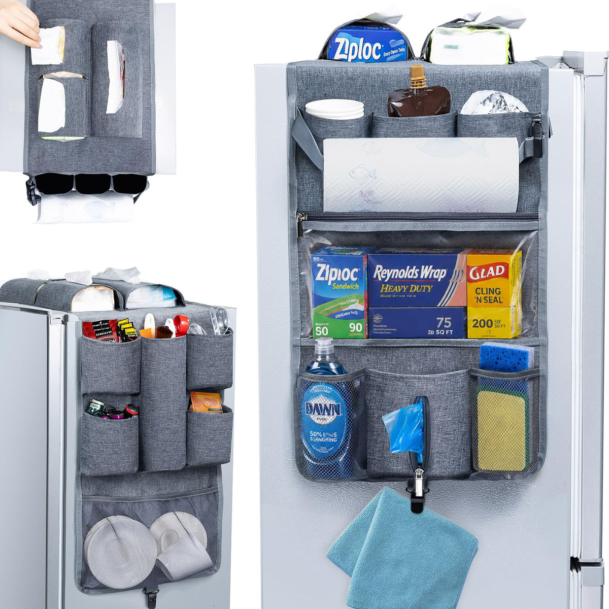 Mini Organizer 65" x 12.5" - Over Fridge Storage Organizer - Image 1
