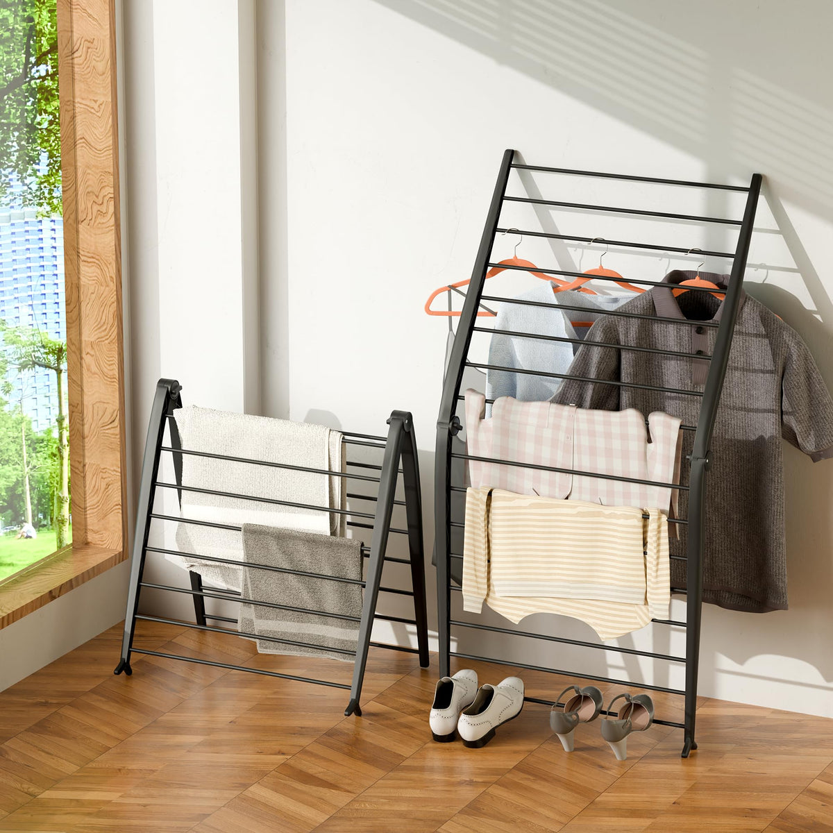 Whitmor Spacemaker Folding Drying Rack, Indoor Cloth | All Products - Image 1
