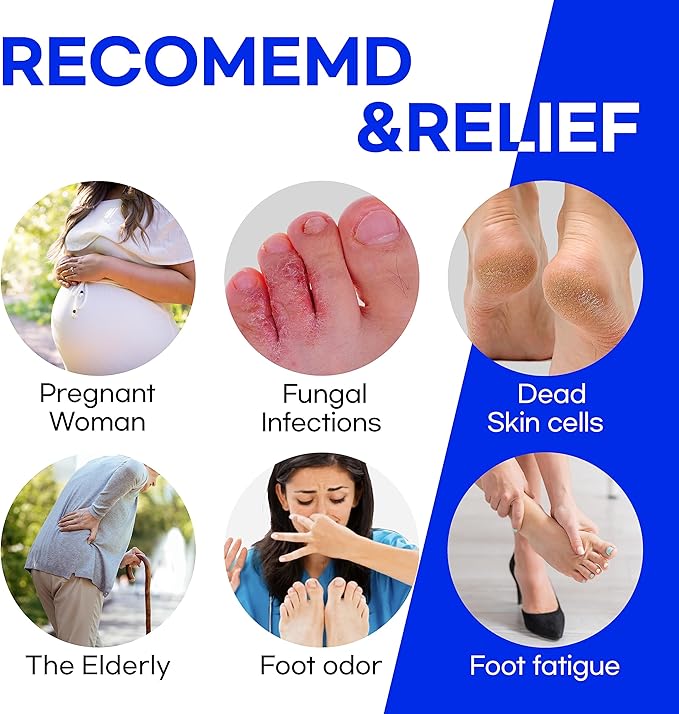 Larger Foot Scrubber - Foot Cleaner&Massager with Non-Slip Suction Cups for Use in The Shower