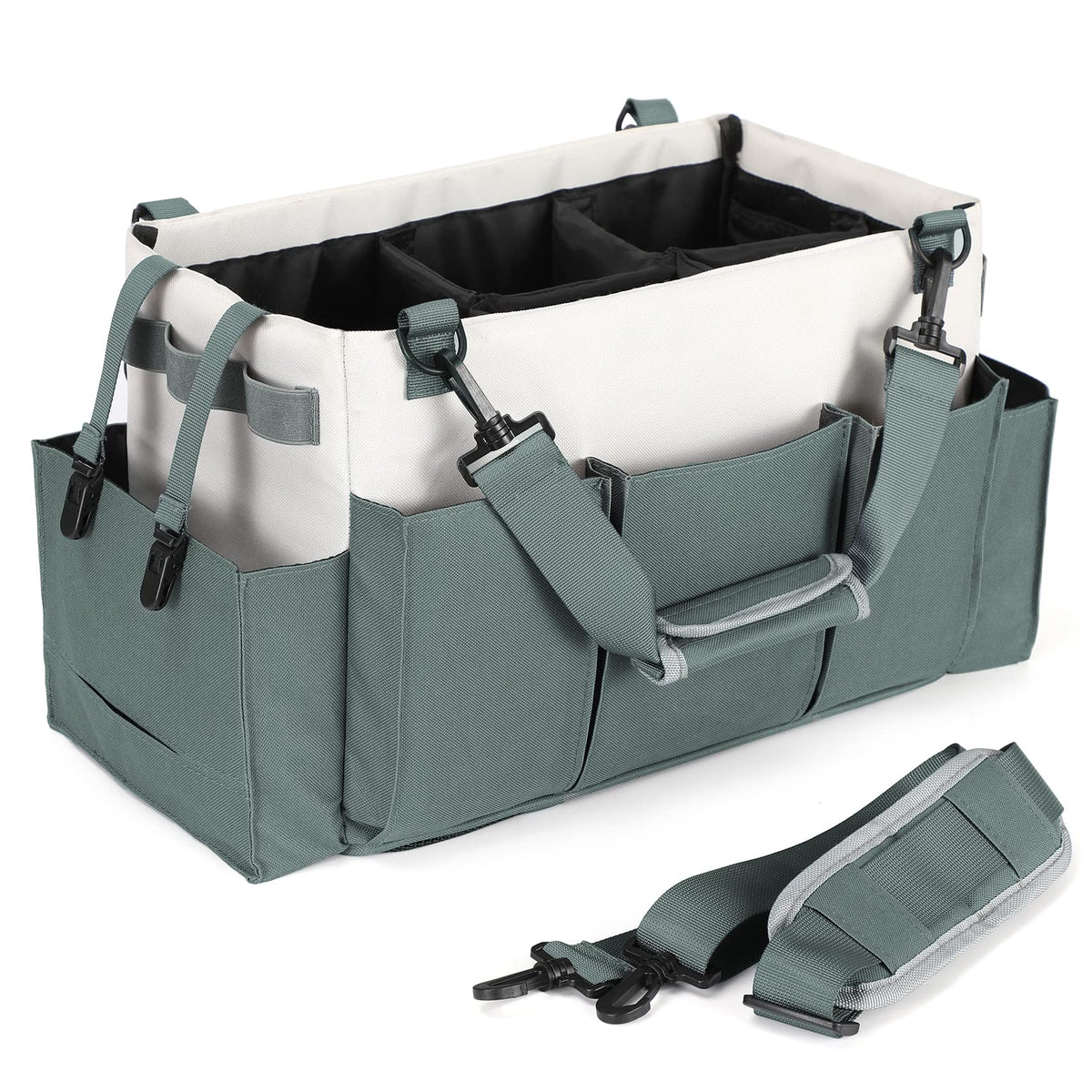 LANDNEOO Cleaning Caddy Organizer with Handle, Wearable Bag - Image 1