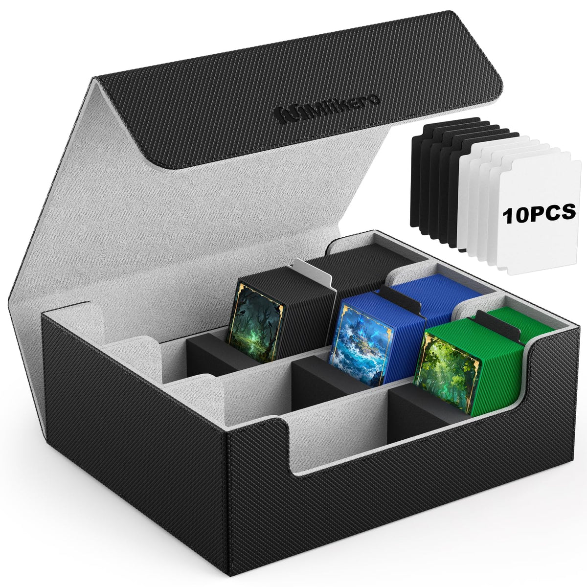 Mlikero Trading Card Storage Box, Bulk Card Storage - Image 1