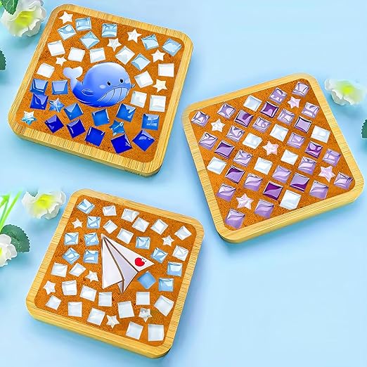 Mosaic Crystal Grout, Mosaics Tile Tools, Mosaic Tile Accessories – Essential for Handmade Grouting and Perfect for DIY Craft Projects (Orange, 8.8oz)